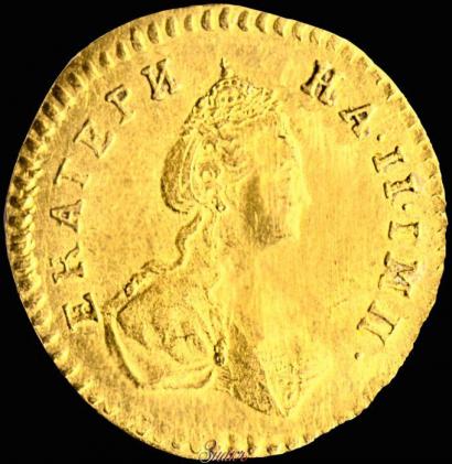 Фото Полтина 1777 года  