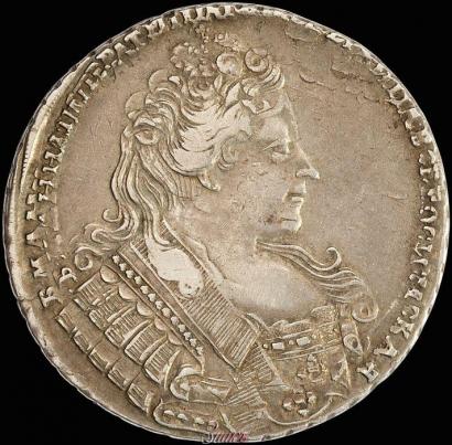 Picture 1 rouble 1732 year  