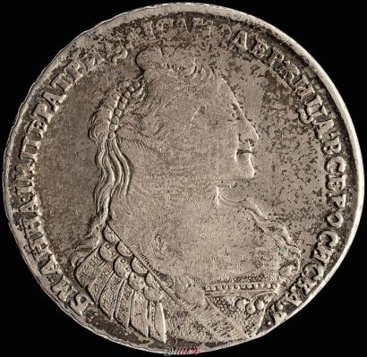 Picture 1 rouble 1737 year  "Type of 1735"