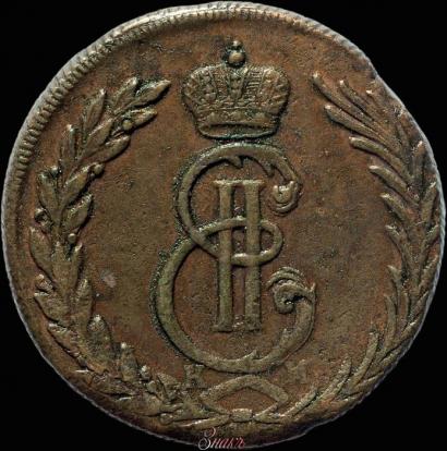 Фото 5 копеек 1770 года КМ 