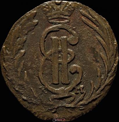 Фото Полушка 1771 года КМ 