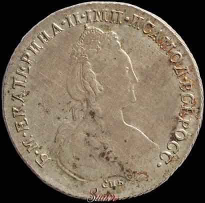 Picture 1 rouble 1782 year СПБ-ИЗ 