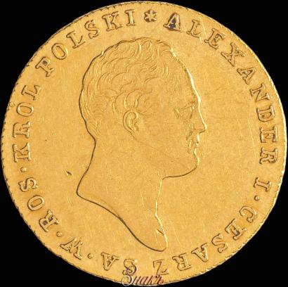 Picture 25 złotych 1819 year IB 