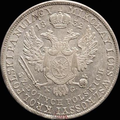 Picture 5 złotych 1832 year KG 