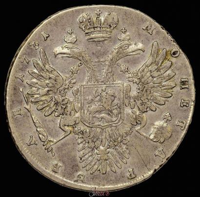 Picture 1 rouble 1731 year  