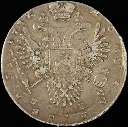 Picture 1 rouble 1732 year  