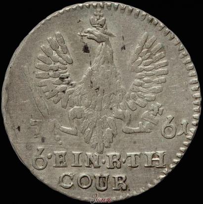 Фото 1/6 талера 1761 года  