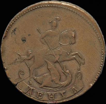 Фото Денга 1765 года  