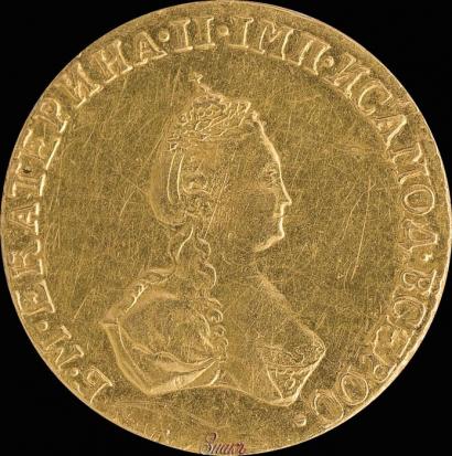 Фото 1 рубль 1779 года  