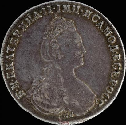Picture 1 rouble 1780 year СПБ-ИЗ 