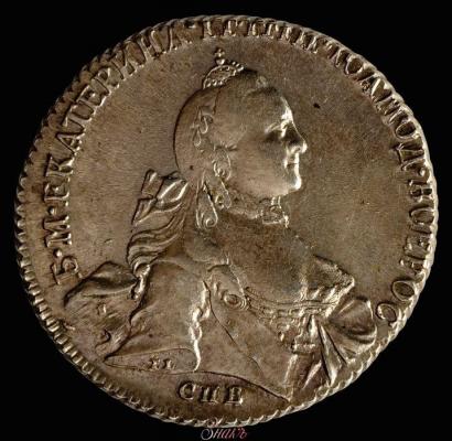 Picture 1 rouble 1764 year СПБ-СА 