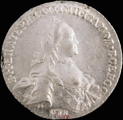 Фото 1 рубль 1765 года СПБ-ЯI 