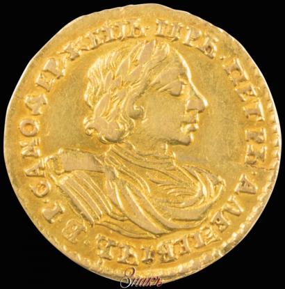 Picture 2 roubles 1720 year  