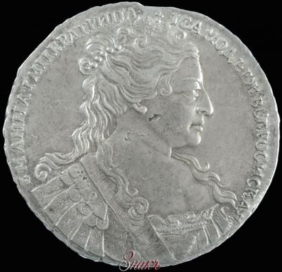 Picture 1 rouble 1734 year  "Type of 1734"