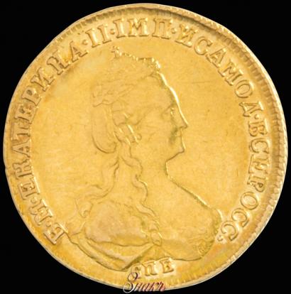 Picture 5 roubles 1781 year СПБ 