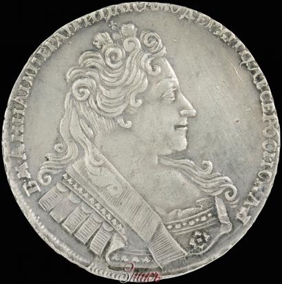 Фото 1 рубль 1732 года  