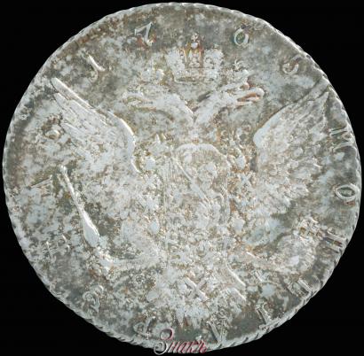 Picture 1 rouble 1765 year СПБ-СА 