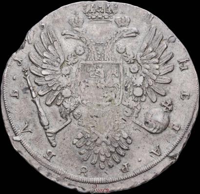 Picture 1 rouble 1734 year  "Type of 1734"