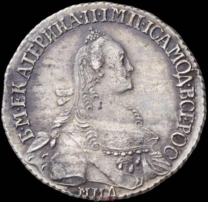 Фото Полуполтинник 1767 года ММД-EI 