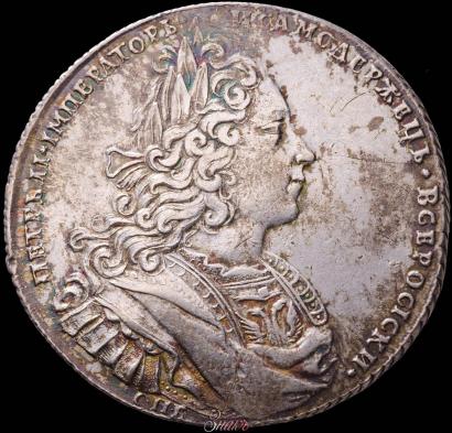 Picture 1 rouble 1727 year СПБ "Petersburg type"