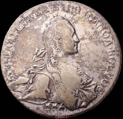 Picture 1 rouble 1767 year ММД-EI 