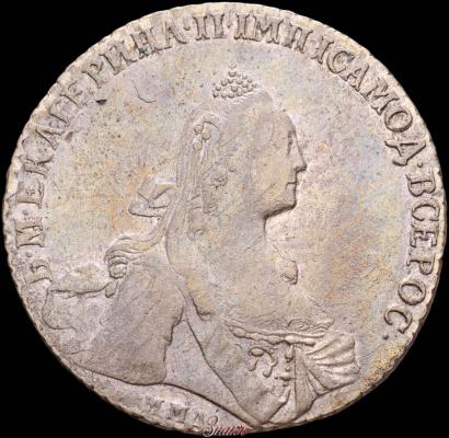 Фото 1 рубль 1769 года ММД-EI 