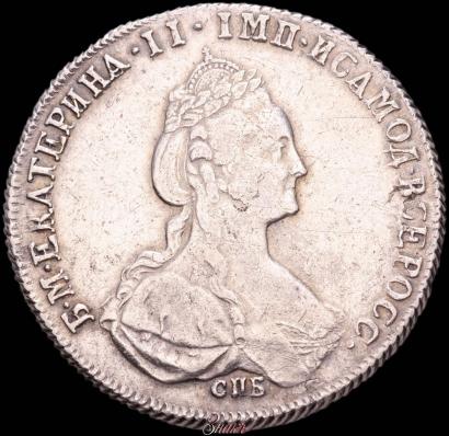 Фото Полтина 1778 года СПБ-ФЛ 