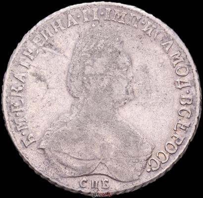Picture Poltina 1791 year СПБ-ЯА 
