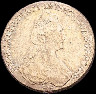 Picture 1 rouble 1781 year СПБ-ИЗ 