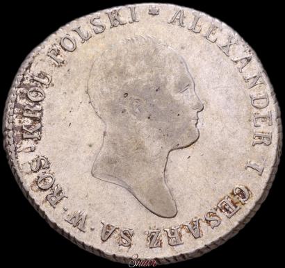 Picture 2 złote 1819 year IB 