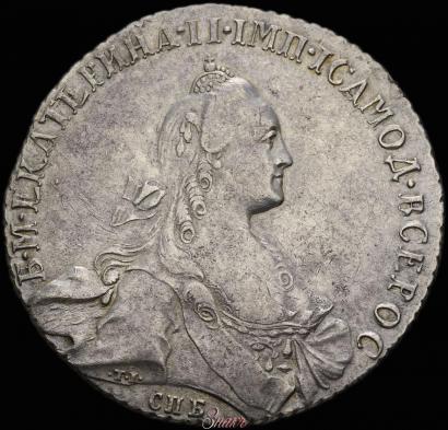 Picture 1 rouble 1768 year СПБ-СА 