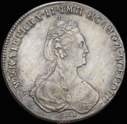 Picture 1 rouble 1780 year СПБ-ИЗ 