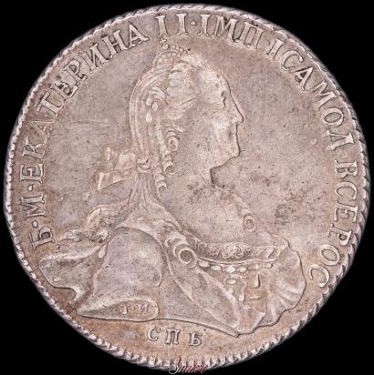 Picture 1 rouble 1774 year СПБ-ФЛ 