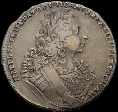 Фото 1 рубль 1729 года  "Тип 1729"