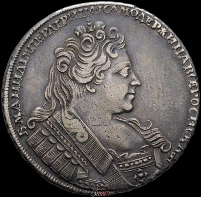 Picture 1 rouble 1731 year  