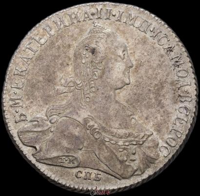 Picture 1 rouble 1774 year СПБ-ФЛ 