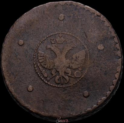 Фото 5 копеек 1724 года  