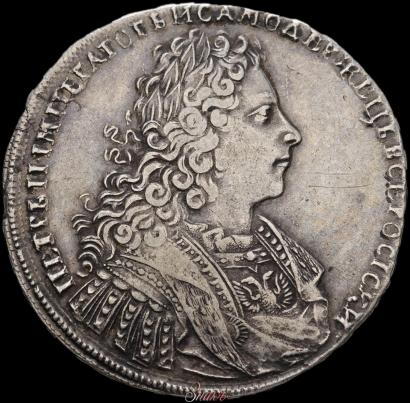 Фото 1 рубль 1728 года  "Тип 1728"