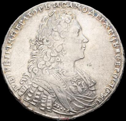 Picture 1 rouble 1729 year  "Type of 1728"
