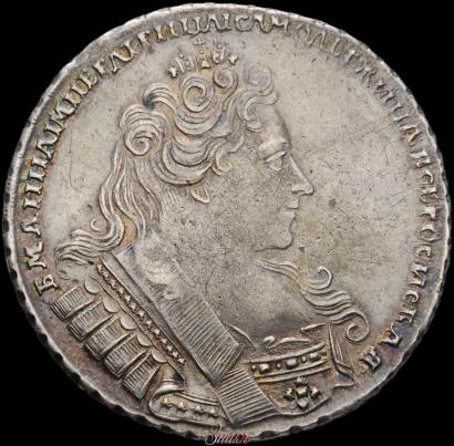Picture 1 rouble 1732 year  