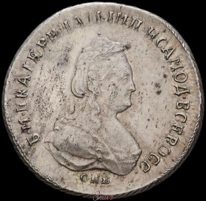 Фото Полуполтинник 1796 года СПБ-IС 