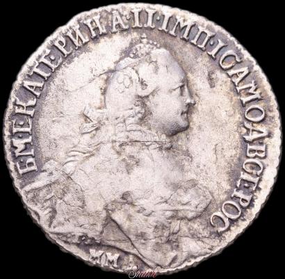 Фото Полуполтинник 1765 года ММД-EI-Т.I. 