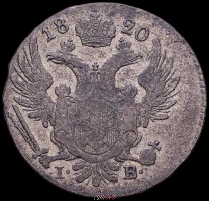 Picture 10 groszy 1820 year IB 