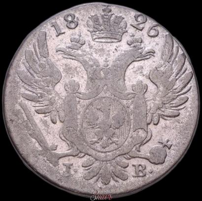 Picture 10 groszy 1826 year IB 