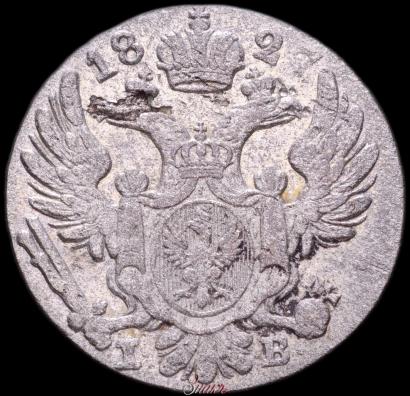 Фото 10 грошей 1827 года IB 