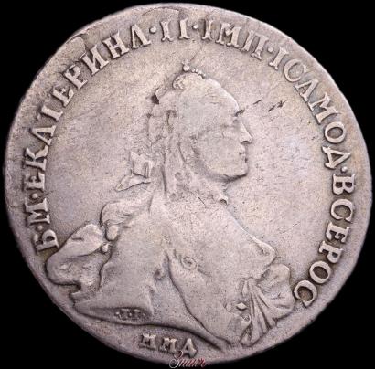 Фото Полтина 1762 года ММД-ДМ 
