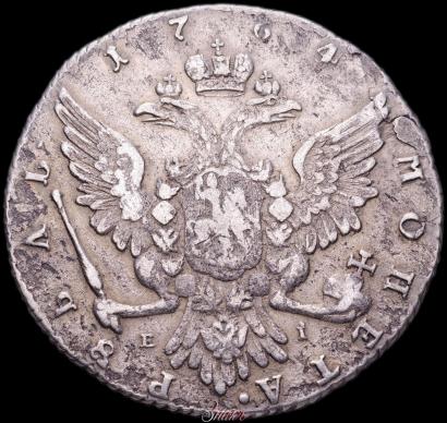 Picture 1 rouble 1764 year ММД-EI 