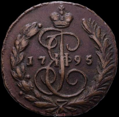 Фото 1 копейка 1795 года ЕМ 