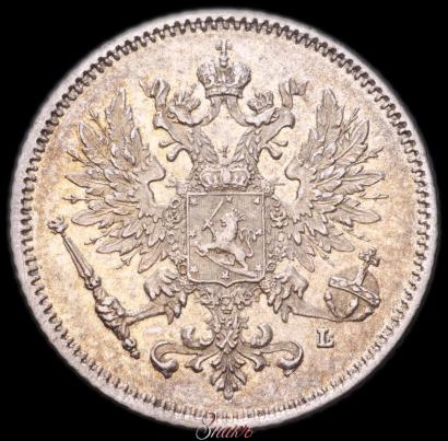 Picture 25 pennia 1908 year L 