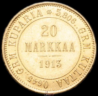 Picture 20 markkaa 1913 year S 